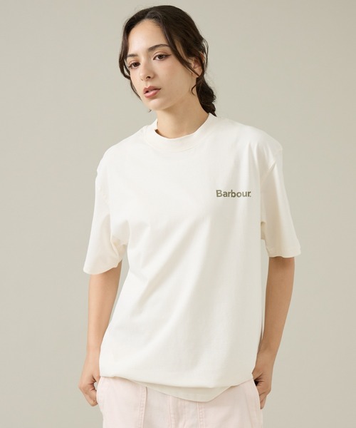 Barbour（バブアー）の「【Barbour / バブアー】 MTS1611 CAMBER T/バックプリント/ワンポイントロゴTシャツ/ユニセックス（Tシャツ/カットソー・メンズ・カーキ/ネイビー/ホワイト/グレイッシュブルー・M/L）」の21枚目の写真