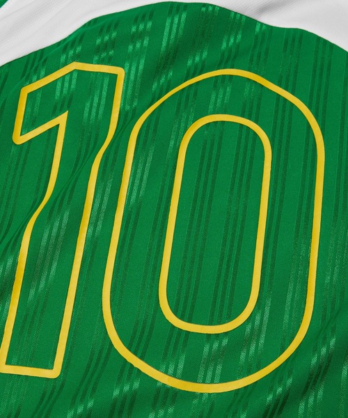 HUF(ハフ)の「SIDELINE SOCCER JERSEY(Tシャツ/カットソー・メンズ・ホワイト/グリーン・S/M/L/XL/XXL)」の11枚目の写真