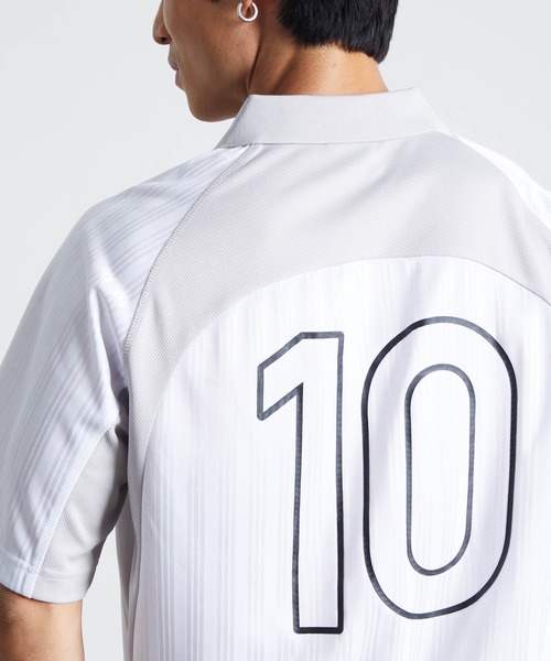 HUF(ハフ)の「SIDELINE SOCCER JERSEY(Tシャツ/カットソー・メンズ・ホワイト/グリーン・S/M/L/XL/XXL)」の22枚目の写真