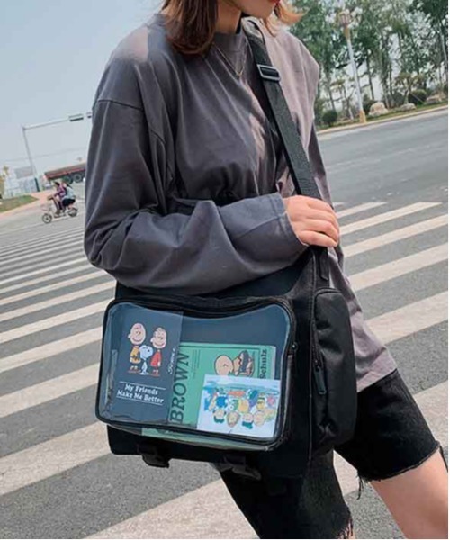 BACKYARD FAMILY(バックヤードファミリー)の「4wayバッグ 痛バッグ mmtsb328i(ショルダーバッグ・レディース・イエロー/パープル/ブラック・FREE)」の13枚目の写真