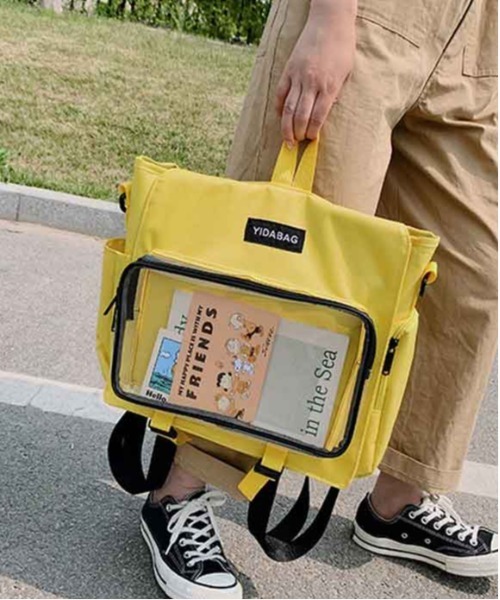 BACKYARD FAMILY(バックヤードファミリー)の「4wayバッグ 痛バッグ mmtsb328i(ショルダーバッグ・レディース・イエロー/パープル/ブラック・FREE)」の9枚目の写真