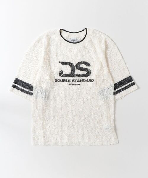 ESSENTIAL(エッセンシャル)の「フラワーラッセルレーストップス(Tシャツ/カットソー・レディース・オフホワイト/グリーン・FREE)」の13枚目の写真
