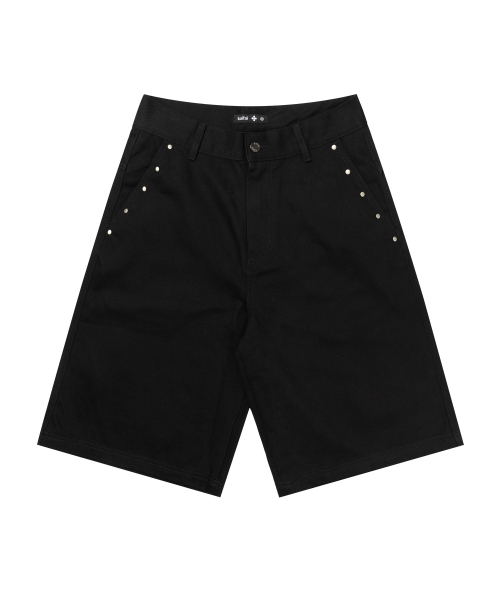 kaifai(カイファイ)の「スタースタッズバミューダパンツ(ブラック)K26QC241(その他パンツ・レディース・その他・MEDIUM/LARGE)」の2枚目の写真