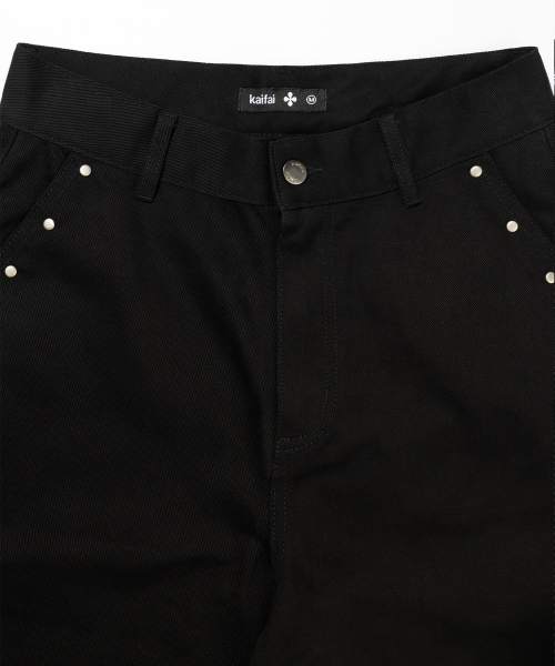kaifai(カイファイ)の「スタースタッズバミューダパンツ(ブラック)K26QC241(その他パンツ・レディース・その他・MEDIUM/LARGE)」の4枚目の写真