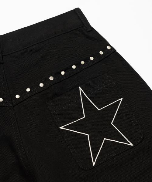 kaifai(カイファイ)の「スタースタッズバミューダパンツ(ブラック)K26QC241(その他パンツ・レディース・その他・MEDIUM/LARGE)」の7枚目の写真