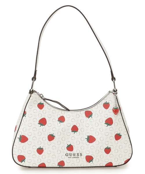 Guess(ゲス)の「LAYLA Shoulder Bag(ハンドバッグ・レディース・ホワイト・ONE SIZE)」の1枚目の写真