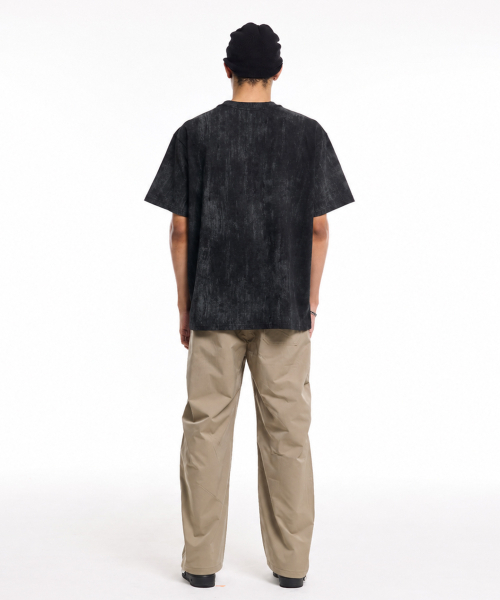 CREAM SODA LAB(クリームソーダラボ)の「フェイデッド CRS DL ロゴ刺繍 半袖Tシャツ ブラック(Tシャツ/カットソー・メンズ・その他・MEDIUM/LARGE/X-LARGE)」の4枚目の写真