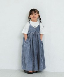 LEPSIM（レプシィム）の「【KIDS】スースーデニム2WAYワンピース　735296（ワンピース）」
