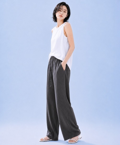 by LEGNA(バイレグナ)の「COOLIFYラッシュガードパンツ(その他パンツ・レディース・ブラック/ダークグレー・FREE)」の5枚目の写真