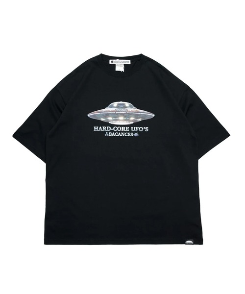 BACANCES ALL INCLUSIVE（バカンサスオールインクルーシブ）の「BC S/S T-SHIRTS[HARDCORE UFO'S]（Tシャツ/カットソー・メンズ・ホワイト/ブラック・L）」の5枚目の写真