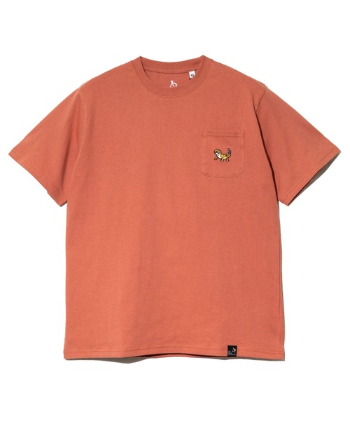 go slow caravan（ゴースローキャラバン）の「USA/C 色々刺繍 PKT TEE（Tシャツ/カットソー・メンズ・アイボリー/コーラルピンク/ラベンダー・SMALL/MEDIUM/LARGE/X-LARGE）」の9枚目の写真