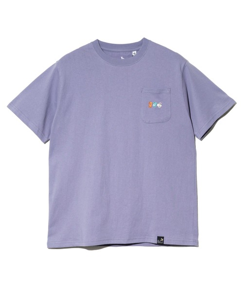 go slow caravan（ゴースローキャラバン）の「USA/C 色々刺繍 PKT TEE（Tシャツ/カットソー・メンズ・アイボリー/コーラルピンク/ラベンダー・SMALL/MEDIUM/LARGE/X-LARGE）」の18枚目の写真