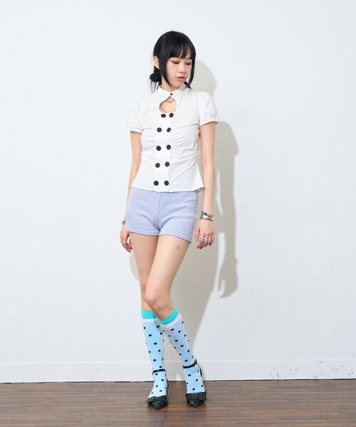 WHO'S WHO gallery(フーズフーギャラリー)の「【WEB限定】【HiNT】ベルトストラップミュールパンプス(パンプス・レディース・オフホワイト/ブラック・37/39/38)」の14枚目の写真