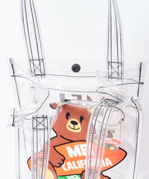 MEI(メイ)の「【 MEI / メイ 】MEI BEAR SUMMER TOTE / メイベアーサマートート(トートバッグ・レディース・クリア・FREE)」の5枚目の写真