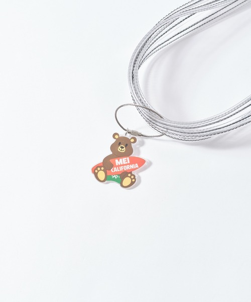 MEI(メイ)の「【 MEI / メイ 】MEI BEAR SUMMER TOTE / メイベアーサマートート(トートバッグ・レディース・クリア・FREE)」の4枚目の写真