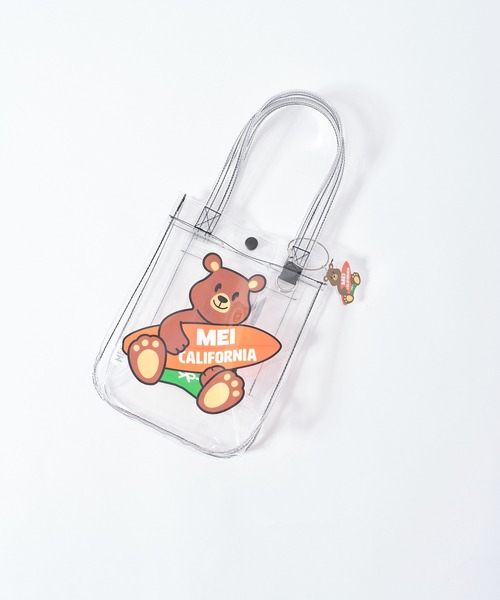 MEI(メイ)の「【 MEI / メイ 】MEI BEAR SUMMER TOTE / メイベアーサマートート(トートバッグ・レディース・クリア・FREE)」の2枚目の写真