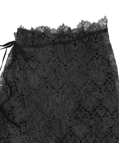 DRESSLAVE(ドレスレイブ)の「lace twinset skirt(レースツインセットスカート)(スカート・レディース・ホワイト/ネイビー・38)」の17枚目の写真