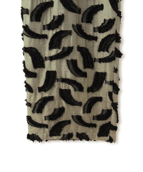 ADAM ET ROPE'(アダムエロペ)の「ジャガードイージーパンツ(その他パンツ・レディース・ベージュ系その他2/ブラック系その他・38/36)」の7枚目の写真