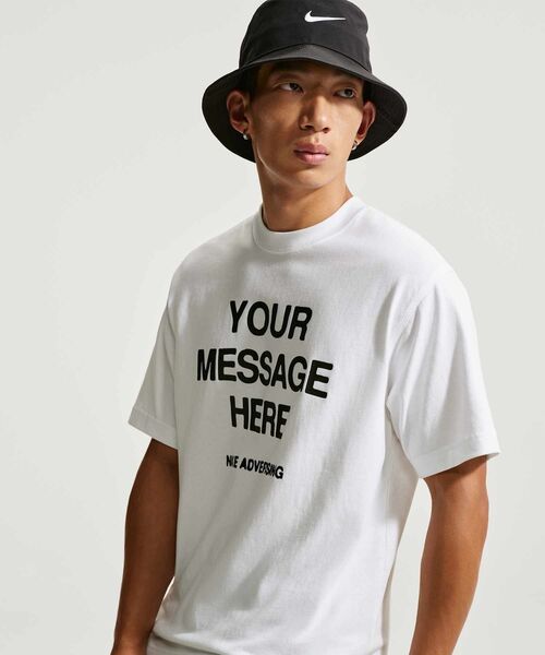NIKE（ナイキ）の「ナイキ "Your Message Here" Tシャツ / Nike "Your Message Here" T-Shirt IQ5861-100 White（Tシャツ/カットソー・メンズ・ホワイト・L/M/XL/S/2XL）」の11枚目の写真