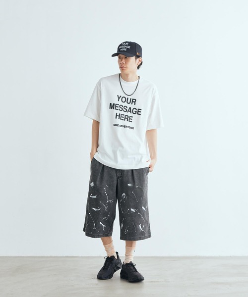 NIKE（ナイキ）の「ナイキ "Your Message Here" Tシャツ / Nike "Your Message Here" T-Shirt IQ5861-100 White（Tシャツ/カットソー・メンズ・ホワイト・L/M/XL/S/2XL）」の4枚目の写真