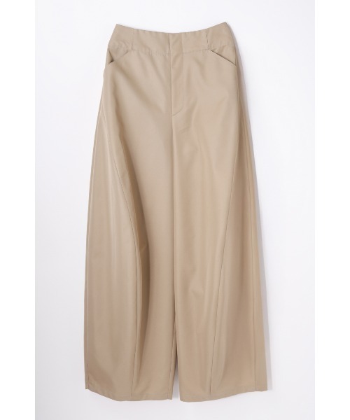 nagonstans（ナゴンスタンス）の「oval wide pants（その他パンツ・レディース・ベージュ/ダークネイビー/ホワイト・SMALL/MEDIUM）」の2枚目の写真