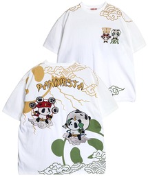 PANDIESTA（パンディエスタ）の「風雷熊猫Tシャツ(M2)（Tシャツ/カットソー）」