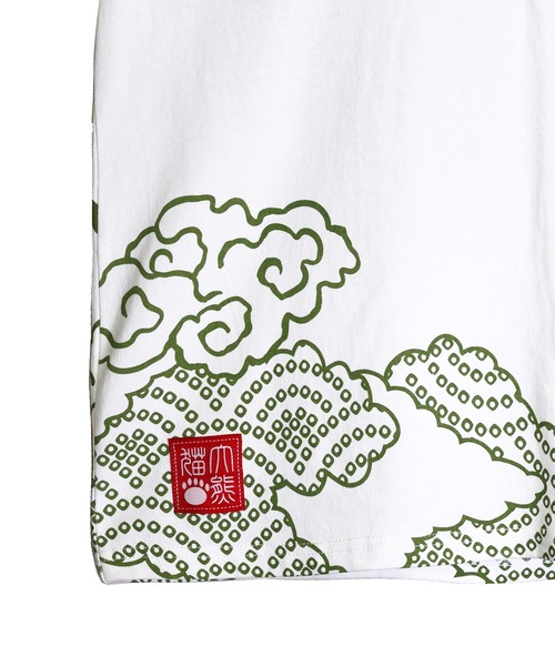 PANDIESTA（パンディエスタ）の「風雷熊猫Tシャツ(M2)（Tシャツ/カットソー・メンズ・ホワイト/ブラック・M/XL/XXL/L）」の11枚目の写真