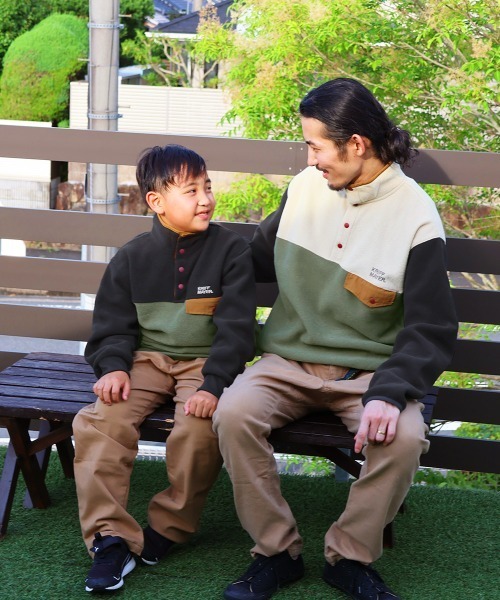 KRIFF MAYER(クリフメイヤー)の「ブークレハイネックT(Tシャツ/カットソー・メンズ・マスタード/ブラック/カラフル/サンドベージュ/オリーブ・LARGE/X-LARGE/MEDIUM)」の5枚目の写真