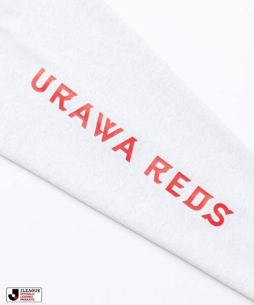 FREAK'S STORE(フリークスストア)の「J.LEAGUE × FREAK’S STORE 別注SUPPORTERS ZIP HOODIE【浦和レッズ】(パーカー・メンズ・ライトグレー/チャコールグレー・SMALL/MEDIUM)」の8枚目の写真