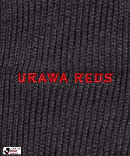 FREAK'S STORE(フリークスストア)の「J.LEAGUE × FREAK’S STORE 別注SUPPORTERS ZIP HOODIE【浦和レッズ】(パーカー・メンズ・ライトグレー/チャコールグレー・SMALL/MEDIUM)」の13枚目の写真
