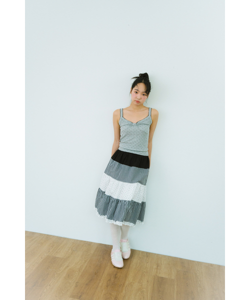 SHAKIRI(シャキリ)の「パウダーコットンカンカンスカート(ブラック)(スカート・レディース・その他・FREE)」の3枚目の写真