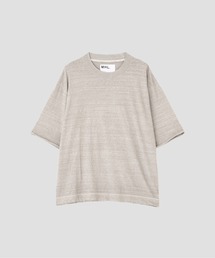 MHL. | CARBON DYED COTTON LINEN(Tシャツ/カットソー)