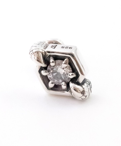 bizarre（ビザール）の「Bizarre ビザール インペリアルタロンシルバーピアス（SILVER）（ピアス（片耳用）・レディース・ブルー/クリア・FREE）」の2枚目の写真