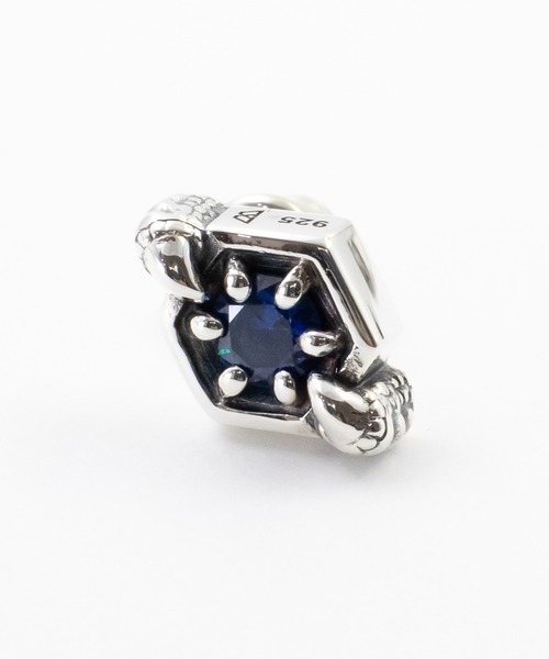 bizarre（ビザール）の「Bizarre ビザール インペリアルタロンシルバーピアス（SILVER）（ピアス（片耳用）・レディース・ブルー/クリア・FREE）」の3枚目の写真