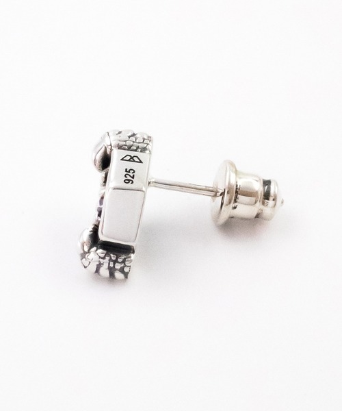 bizarre（ビザール）の「Bizarre ビザール インペリアルタロンシルバーピアス（SILVER）（ピアス（片耳用）・レディース・ブルー/クリア・FREE）」の5枚目の写真
