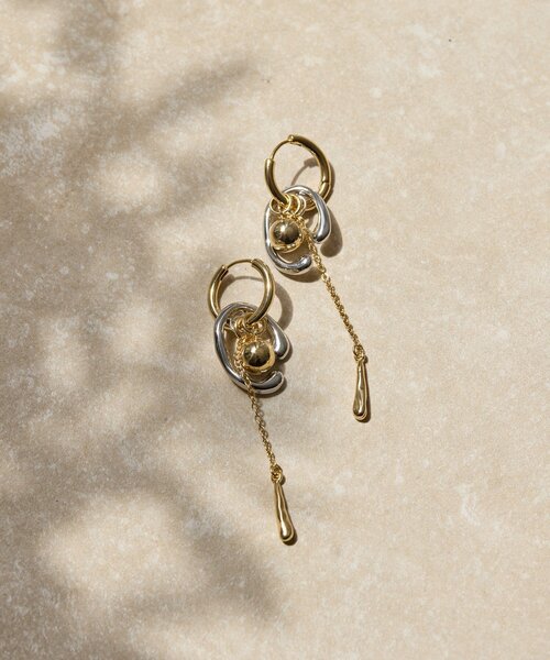 ear PAPILLONNER(イアパピヨネ)の「フリーパーツピアス(ピアス(両耳用)・レディース・ゴールド・FREE)」の2枚目の写真