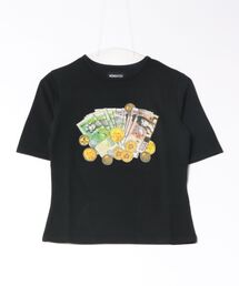 L.H.P | MOMENTEL/モーメンタル/Money Graphic Tee(Tシャツ/カットソー)