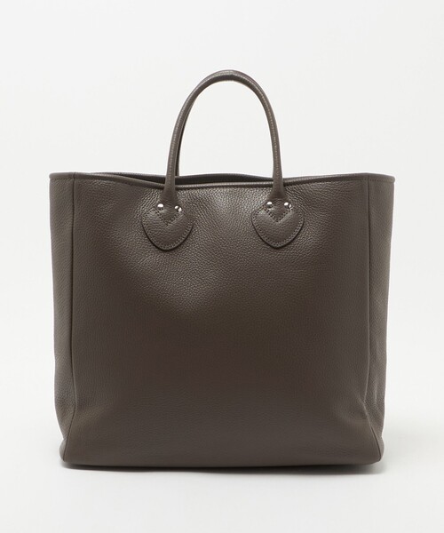 UNITED ARROWS(ユナイテッドアローズ)の「レザー トートバッグ M(トートバッグ・メンズ・グレー系・FREE)」の3枚目の写真