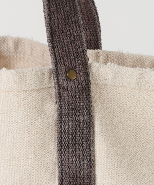 AP STUDIO（エーピーストゥディオ）の「【BELL SYSTEM/ベルシステム】別注Distressed Tote Bag（トートバッグ・レディース・ネイビー/ブラウン・FREE）」の20枚目の写真