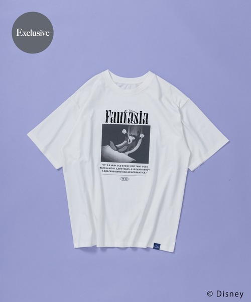 Disney(ディズニー)の「別注/Disney/プリントT-SHIRTS(Tシャツ/カットソー・レディース・その他3/その他1/その他2・MEDIUM/LARGE)」の1枚目の写真