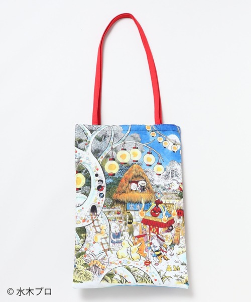 倭物やカヤ（ワモノヤカヤ）の「《水木しげる》ゲゲゲの鬼太郎 トートバッグ（トートバッグ・レディース・その他1/その他2・FREE）」の5枚目の写真