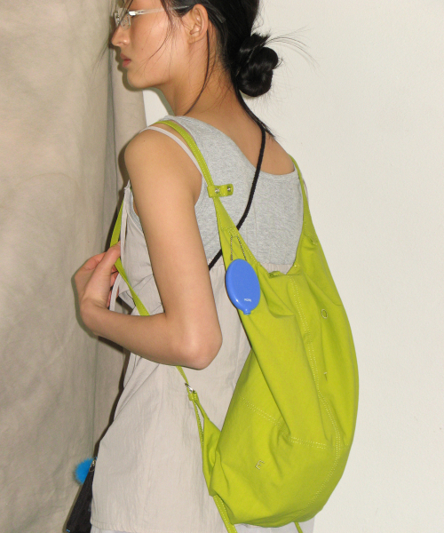 POTE（ポテ）の「0014 3-Way Flow Bag_Vintage Lime（ショルダーバッグ・レディース・その他・FREE）」の4枚目の写真
