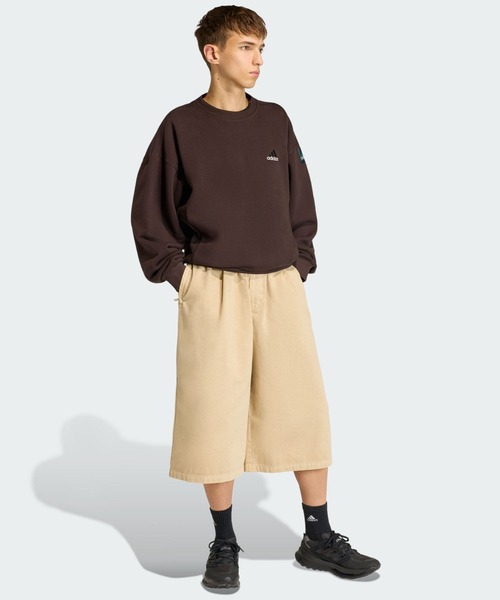 adidas(アディダス)の「アディダス EQT ドリル ジョート / ハーフパンツ / アディダスオリジナルス adidas Originals(その他パンツ・メンズ・ベージュ・XX-LARGE/MEDIUM/LARGE/X-LARGE/SMALL/X-SMALL)」の3枚目の写真