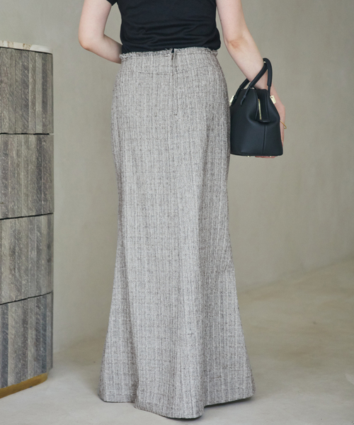 plage（プラージュ）の「Light tweed スカート（スカート・レディース・ベージュ・34）」の9枚目の写真