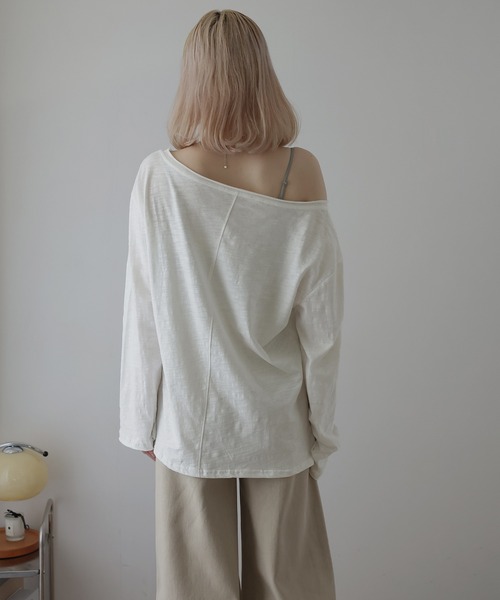 Ulysses(ユリシス)の「バンビプリントオフショルカットソー(Tシャツ/カットソー・レディース・ホワイト・M)」の18枚目の写真