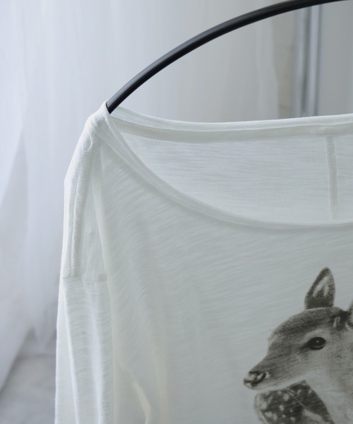 Ulysses(ユリシス)の「バンビプリントオフショルカットソー(Tシャツ/カットソー・レディース・ホワイト・M)」の20枚目の写真