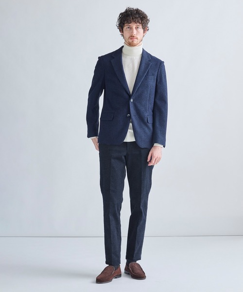 MEN'S BIGI（メンズビギ）の「杢コーデュロイクリースラインパンツ［ストレッチ］（スラックス・メンズ・ブラック/ワイン/ネイビー・01/03/04/02）」の7枚目の写真
