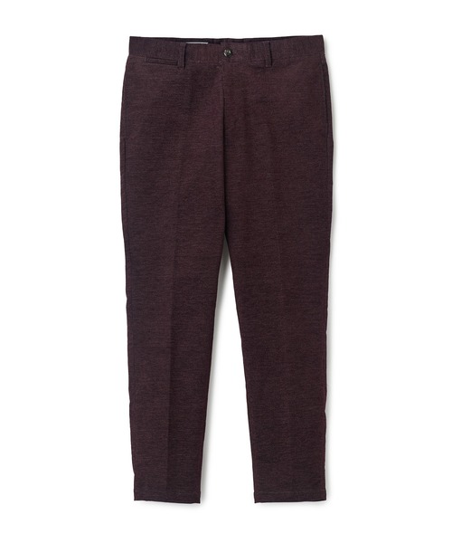 MEN'S BIGI（メンズビギ）の「杢コーデュロイクリースラインパンツ［ストレッチ］（スラックス・メンズ・ブラック/ワイン/ネイビー・01/03/04/02）」の9枚目の写真