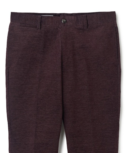 MEN'S BIGI（メンズビギ）の「杢コーデュロイクリースラインパンツ［ストレッチ］（スラックス・メンズ・ブラック/ワイン/ネイビー・01/03/04/02）」の12枚目の写真