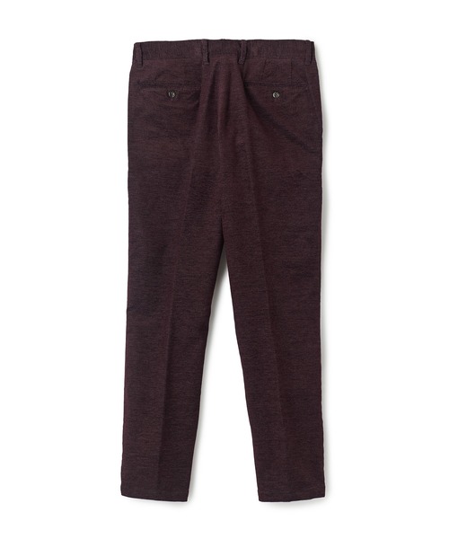MEN'S BIGI（メンズビギ）の「杢コーデュロイクリースラインパンツ［ストレッチ］（スラックス・メンズ・ブラック/ワイン/ネイビー・01/03/04/02）」の20枚目の写真